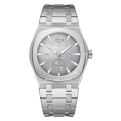 HeroForce 6017 - Luxury Skeleton Dial Stainless Steel Watch