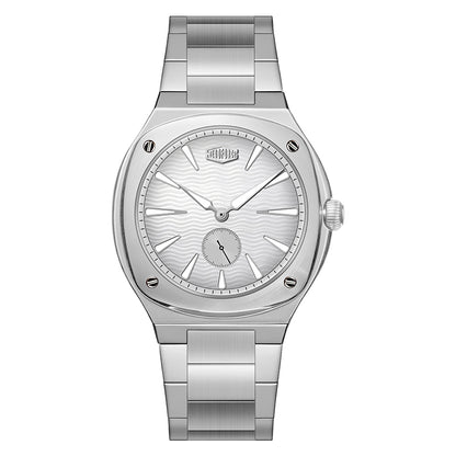 HeroForce 5075 - Men's Analog Watch – Integrated Stainless Steel Bracelet