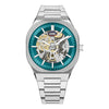 HeroForce 5042A - Skeleton Elite – Luxury Mechanical Style Watch with Octagonal Bezel