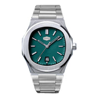 Silver - Teal