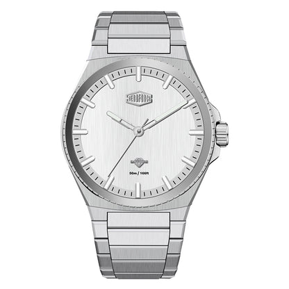 HeroForce 5063 - Men's Luxury Analog Watch – Stainless Steel Bracelet, Sapphire Crystal Display