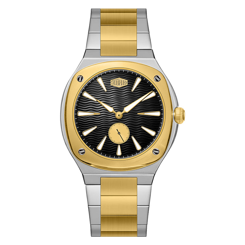 HeroForce 5075 - Men's Analog Watch – Integrated Stainless Steel Bracelet