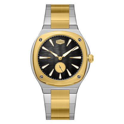 HeroForce 5075 - Men's Analog Watch – Integrated Stainless Steel Bracelet