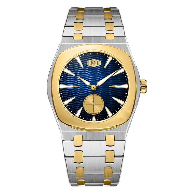 HeroForce 6017 - Luxury Skeleton Dial Stainless Steel Watch