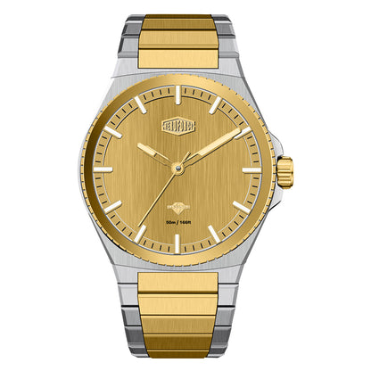 HeroForce 5063 - Men's Luxury Analog Watch – Stainless Steel Bracelet, Sapphire Crystal Display