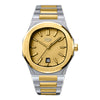 HeroForce 5046 – Luxury Analog Watch with Sunray Dial & Tapered Link Bracelet