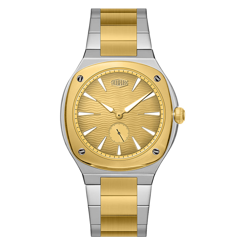HeroForce 5075 - Men's Analog Watch – Integrated Stainless Steel Bracelet