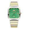 HeroForce 5055GL - Luxury Square Analog Watch with Sapphire Glass & Date Display