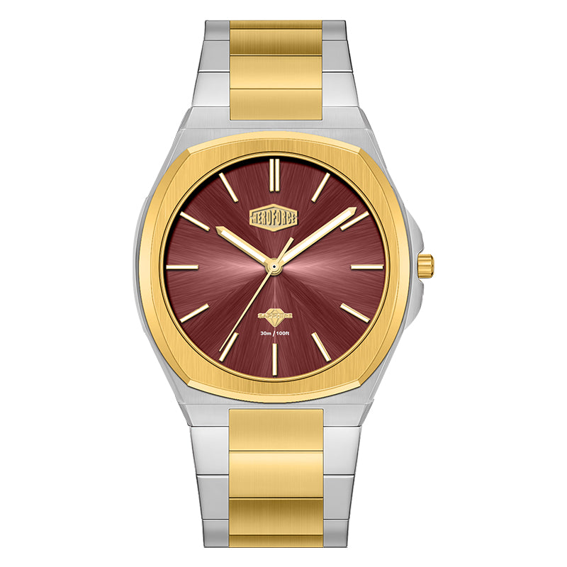 HeroForce 5074 - Urban Luxury Watch Stainless Steel Bracelet