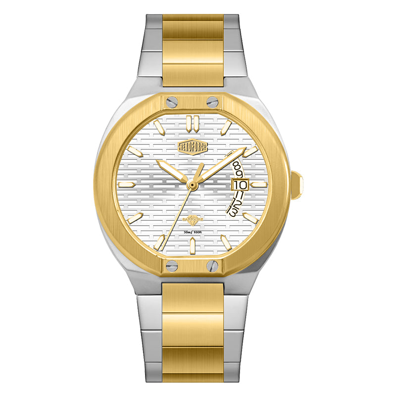HeroForce 5072 - Premium Men's Stainless Steel Chronograph Watch