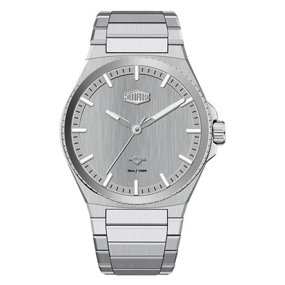 HeroForce 5063 - Men's Luxury Analog Watch – Stainless Steel Bracelet, Sapphire Crystal Display