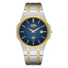 HeroForce 5040B – Men’s Octagonal Bezel Watch with Textured Dial