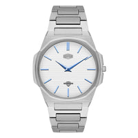 Silver White-Blue