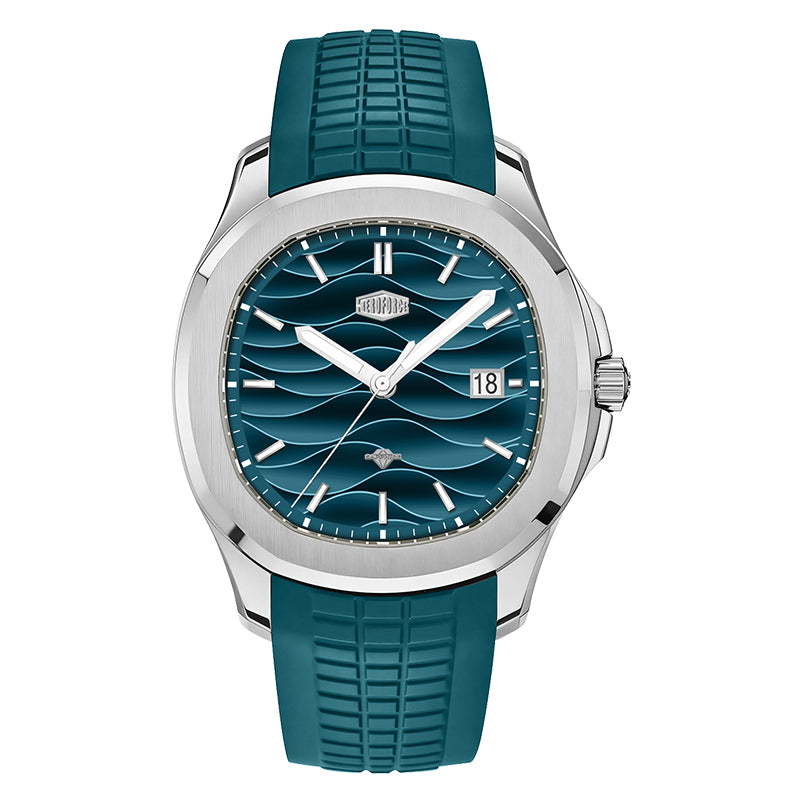 HeroForce 6013B - Sculpted Sport Textured Dial Watch