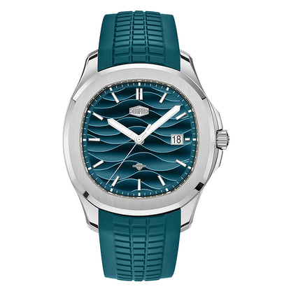HeroForce 6013B - Sculpted Sport Textured Dial Watch